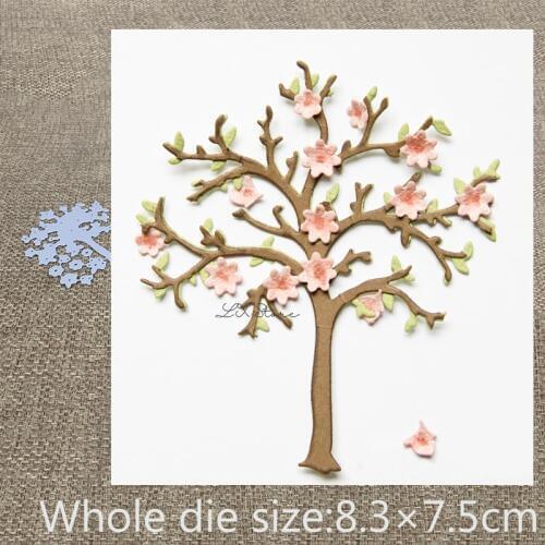 New Design Craft Metal Cutting Die die cuts flower leaf tree decoration scrapbook Album Paper Card Craft Embossing die cuts