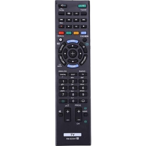New RM-ED047 Remote Control For Sony TV Bravia TV KDL-40HX750 KDL-46HX850 KDL-22BX320 KDL-22BX321 KDL-32BX320 KDL-32BX321