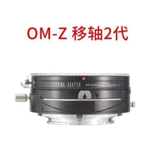 Tilt&Shift adapter ring for OLYMPUS OM mount lens to nikon Z Mount Z6 Z7 Z6II Z7II Z50 full frame mirrorless camera