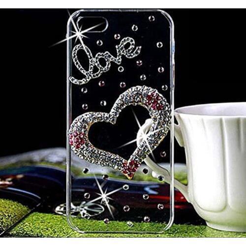 For iPhone XS Max XR X 8 7 6 6S Plus Case Luxury Bling Rhinestone Diamond Crystal Soft Transparent TPU Cover For iPhone XR Case