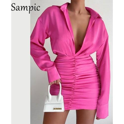 Sampic Women's Ruffle Shirts