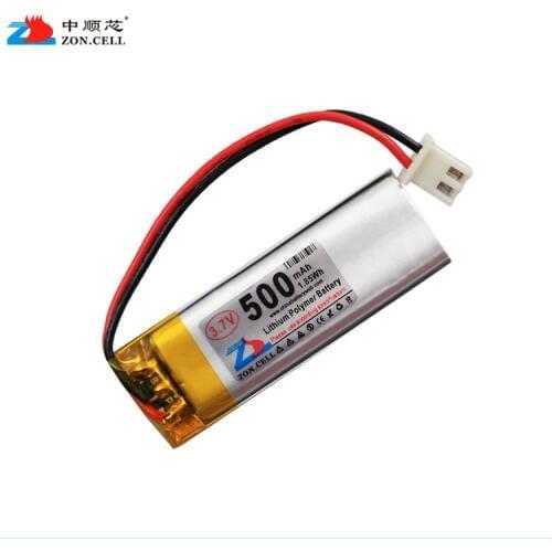 In the 500mAh 3.7V lithium polymer battery 502733 Bluetooth point reading pen 322058602034 business Rechargeable Li-ion Cell