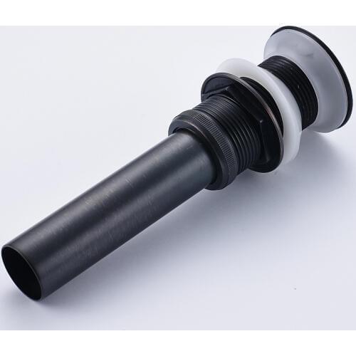 Vintage orb blackened bathroom brass pop up sink drain brass pop-up drain without overflow FREE SHIPPING