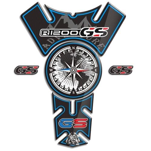 Tank Pad Protector R 1200 GS Stickers For BMW R1200GS R1200 ADV GS Oil Gas Fuel Adventure R1200gsa 3D Sticker Decals Pads