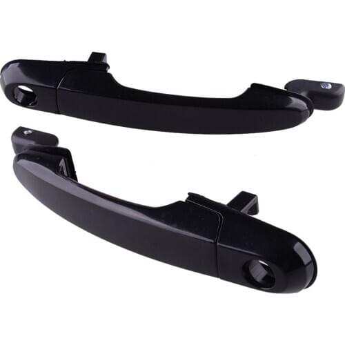 1 Pair Car Front Exterior Outside Door Handle Fit for Hyundai Tucson 82650-2E020 82660-2E020 2005 2006 2007 2008 2009