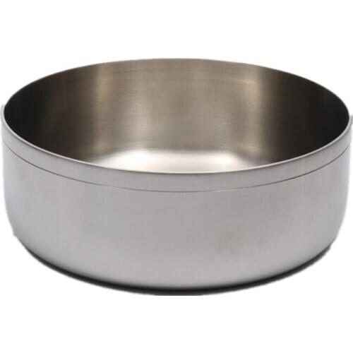 18/10 Three-layer Stainless Steel 2mm Thick Plate Salad Cooking Pot Fruit Sauce Bowl Hot Pot Sauerkraut Fish Pot Stirring Bacon