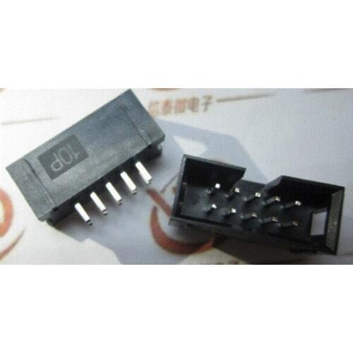 2.54mm Pitch 2 x 5 Pins Double Row Header Strip Gold