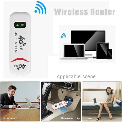 4G/3G Portable 100Mbps USB Wifi Router Wireless Signal Hotspot Extender Repeater Mobile WIFI Convenient and Fast Use