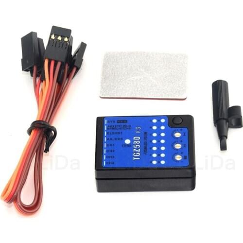 E-TECK TGZ580 attitude control 3-axis Gyro Flybarless 4.5~10V for RC Helicopter Parts
