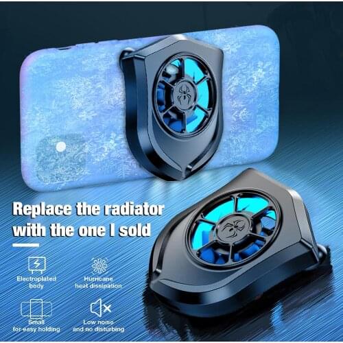 P11 Mobile Phone Radiator Phone Cooling Fan Case Cold Wind Handle Fan For PUGB Phone Cooler Phone Cooling Fan Case