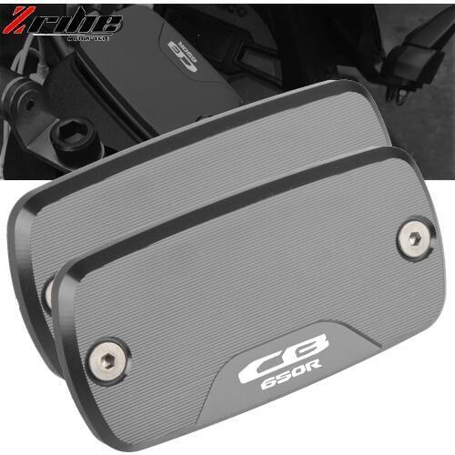 For HONDA CB650R Motorcycle Accessories Front Brake Clutch Cylinder Fluid Reservoir Cover Cap For HONDA CB 650R CB650R 2018 2019