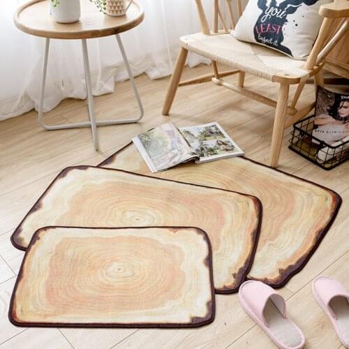 Modern Style Simple Ring Thin Door Mat Non-slip Absorbent Home Floor Mat Door Mat Corridor Carpet 80cm * 120cm Carpet