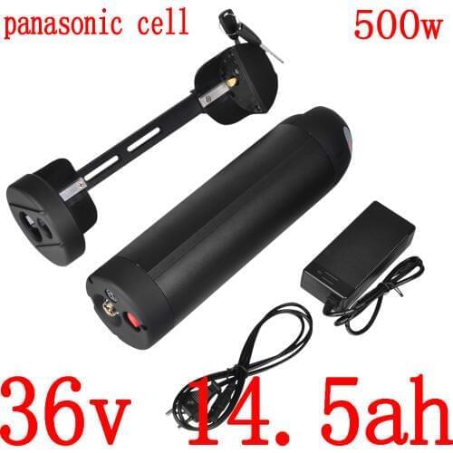 36V 500W 1000W ebike battery 36V 11.6Ah 12ah 14.5Ah 15ah 17.4Ah electric bike battery 36V lithium ion battery use panasonic cell
