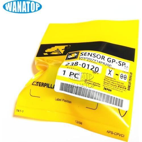New Speed Sensor D16M07Y14PR200 238-0120 2380120 For Caterpillar 312D 320D 320E 324E 450E