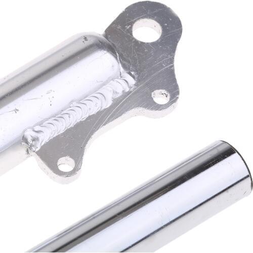 12mm Front Fork Suspension Shocks Absorber End Leg Silder for Dirt Bike Motocross Upside Down Shocks (Silver)