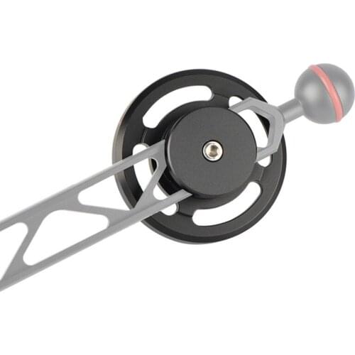 Ball Head Buoyancy Arm Lens Fixed Base for Diving Photography M67 Lens Carrier Macro Close-up Lens