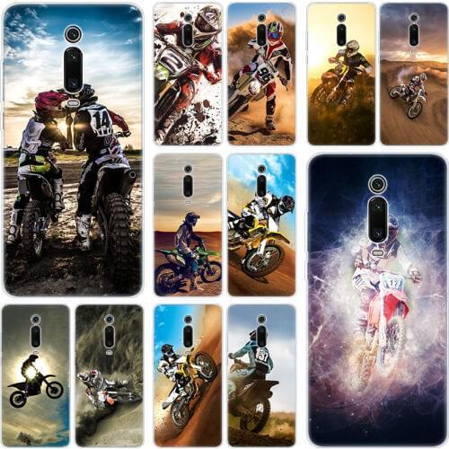 Hot Moto Cross motorcycle sports Silicone Case For Xiaomi Mi Note 10 9T CC9 E 9 Pro A3 Lite Play Redmi Note 8T 8 8A 6 Pro 6A 4X