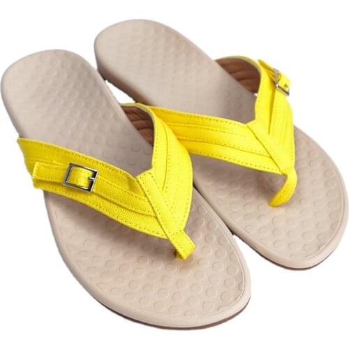 Womens Flip Flops 2021 Summer New Style Lightweight Flat-heeled Casual Low-heeled Beach Shoes Womens Slippers