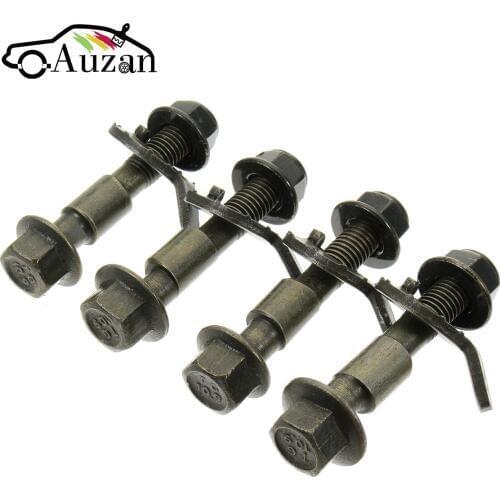 4pcs/set 12mm Wheel Alignment Camber Bolt 10.9 Eccentric Adjustment Screw Car repair Tools