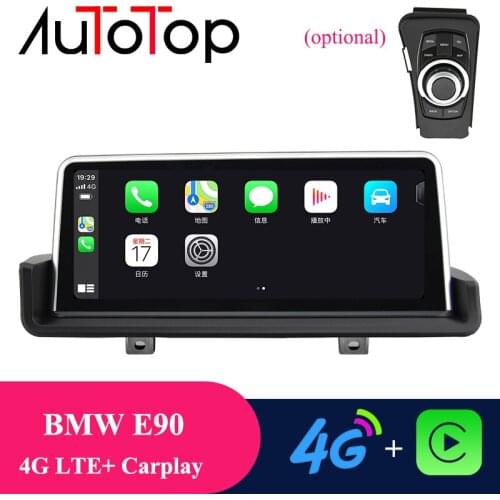 AUTOTOP BMW E90 Car Radio Android 10.0 for BMW 3 Series E90/E91/E92/E93 Car GPS Navi Head Unit Stereo Carplay BT 4G LTE 8 Core