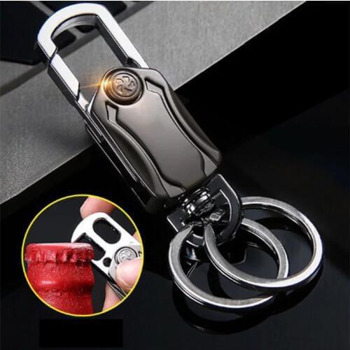 Car Keychain Fingertip Gyro Key Chain Bottle Opener Accessories For BMW E46 E39 E90 E60 E36 F30 F10 E34 X5 E53 E30 F20 E92 E87