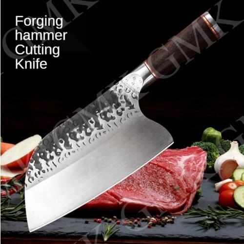 Damascus Professional Chef Knife Knife Kitchen High Carbon Stainless Steel Chinese Meat Cleaver Vegetable Cutter Slicer