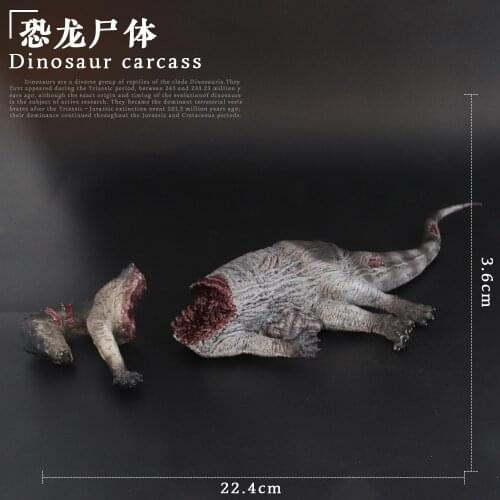 Prehistoric Jurassic Dinosaurs World Dinosaur carcass Big Size Animals Model Action Figures PVC High Quality Toy For Kids Gift