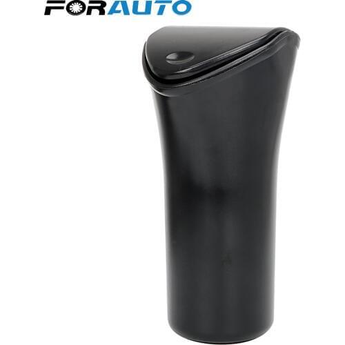 FORAUTO Car Set Back Storage Auto Rubbish Dustbin Trash Bin Car Organizer Mini Can Bucket Trash Can Garbage Dust Case Box