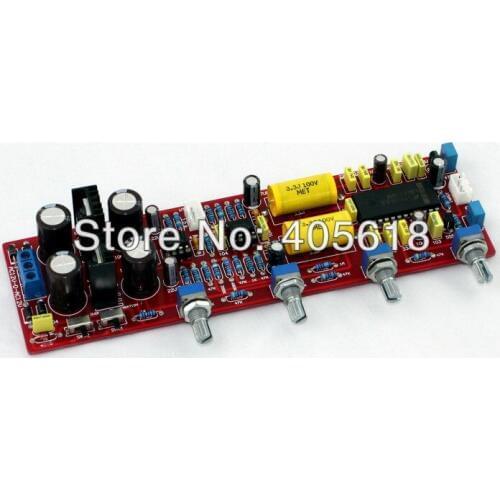 LM4610N+NE5532 Tweeter Bass Volume Tone for DIY Amplifier Assembled Board