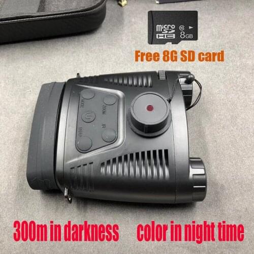 NV200C 3.5X7 Zoom Infared Digital Hunting Night Vision Binocular with 2.0' HD Screen Photos Video Recording Hunting Camera