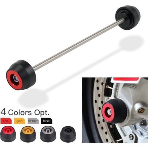 Front Wheel Axle Slider Crash Protector For Ducati Streetfighter V4 V4S Panigale V2 2020+ Panigale 1199 R S 1299 S 899 959