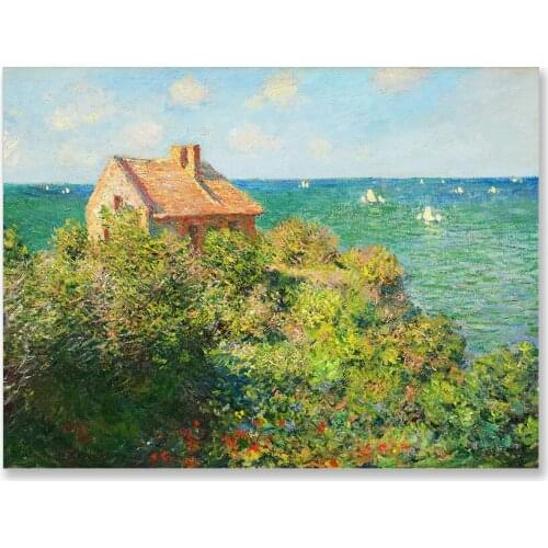 Monet Landscape Canvas Painting Art Picture Art Home Decor Quality Poster Bedroom Living Kids Room Sofa Wall Decor Impressionism