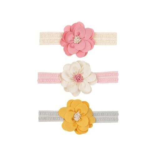 1 pcs Fashion Child Girl Flower Headband Baby Hair tie fabric Turban Chic And Classic Hair Accessories Korean