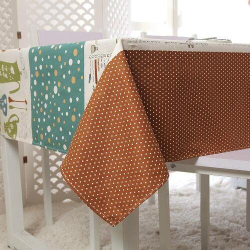 Modern minimalist cotton thickened kitchen table cloth coffee pot table clothhome hotel table cloth