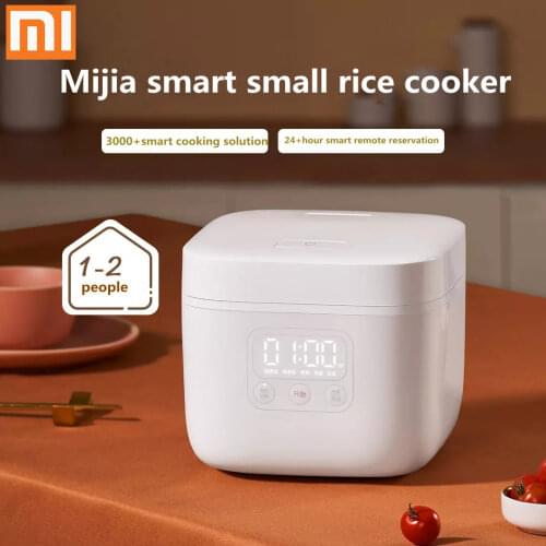 Xiaomi Mijia 1.6L Electric Rice Cooker Kitchen Home Mini Cooker Small Rice Cook App control Intelligent Appointment Led Display