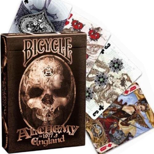 Bicycle Alchemy 1977 England Playing Cards Deck Gothic Fantasy Art Poker Magic Card Games Magic Tricks Props for Magician