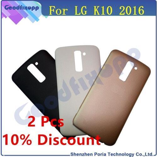 For LG K10 2016 Back Cover Battery Door Back Housing Rear Case Back Cover Housing Original New Case For LG K10 2016