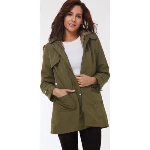 Winter Fashion Jacket Women Thick Faux Fur Warm Parkas Slim Female Hooded Coat Plus Size Casual Outwear Autumn Young Female Top