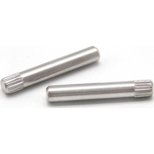 20pcs M3 stainless steel knurled pin cylindrical pins connecting rod home decoration bolts length 18mm-40mm length