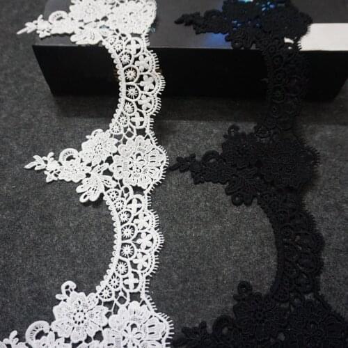 5 Yard/Lot 15CM New embroidered water-soluble lace dress accessories DIY lace dress Trimming Lace Sale For 5 Yard