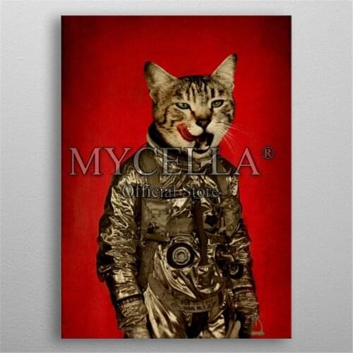 5D DIY Diamond Painting Space tastes good Cat Cross Stitch Full Round Rhinestone Mosaic Diamond Embroidery Crafts Home Decor