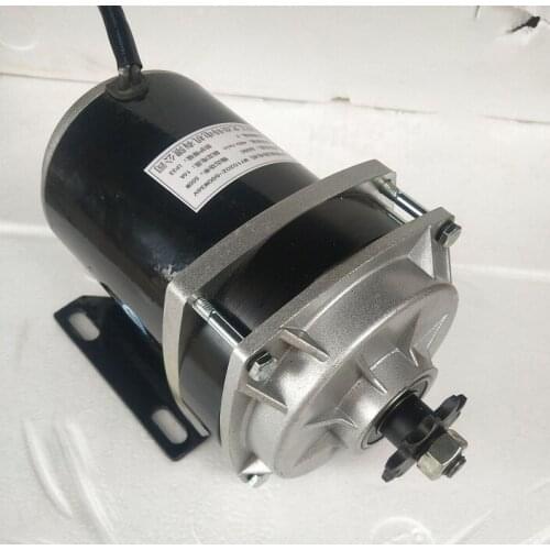 AC36V500W 2800rpm 7:1 permanent magnet DC brushed motor, suitable for electric vehicles; entertainment equipment, etc