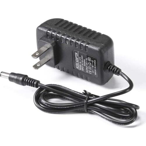 Black 5.5*2.5mm 5.5*2.1mm 3V7V7.5V1A 5V6V9V12V1A1.5A2A US Gamesplayer ADSL DVD TV BOX AC Power Switch Adapter DC Charger