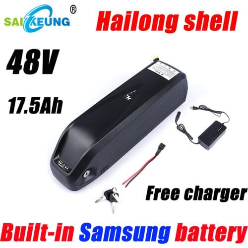 48V Lithium Ion Battery 24Ah, used for Electric Bicycle Mountain Bike, using Samsung 18650 Battery cell, with 2A Charger