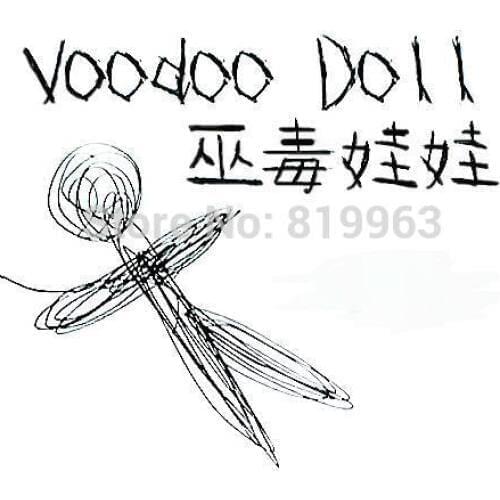 Free Shipping! Voodoo Doll - Magic Trick,Mentalism,Accessories,Stage Magic,Close Up Magic Props,Joke,Magia Toys,Gadget,Prophecy