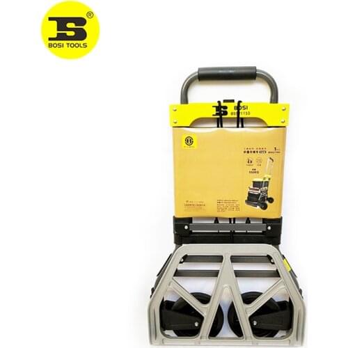 BOSI new foldable hand cart 330lb(150kg) load Capacity portable hand truck