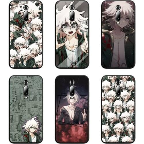 Danganronpa Nagito Komaeda Anime Phone Case For Redmi 9A 9 8A 7 6 6A Note 9 8 8T Pro Max K20 K30 Pro