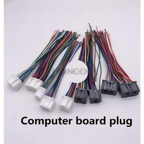 For Kobelco SK200-8 SK260-8 SK350-8 hydraulic board computer board plug imported products high-quality excavator accessories