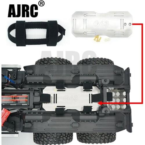 Stainless Steel Secondary Battery Compartment For TRAXXAS TRX6 G63 6X6 RC Car Upgraded Parts Battery expansion bracket