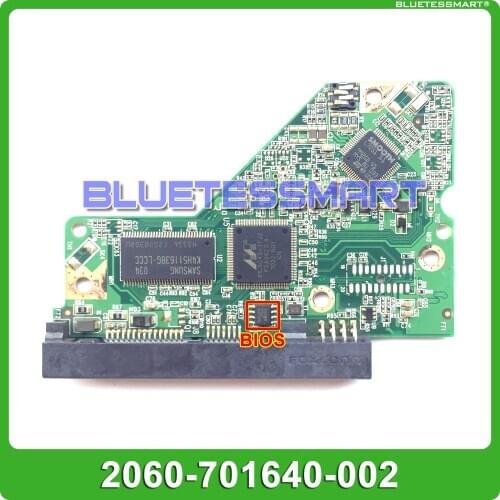 HDD PCB circuit board 2060-701640-002 REV A for WD 3.5 SATA hard drive repair data recovery